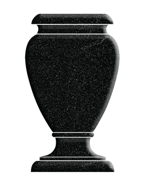 Turned-Vase-American-Black