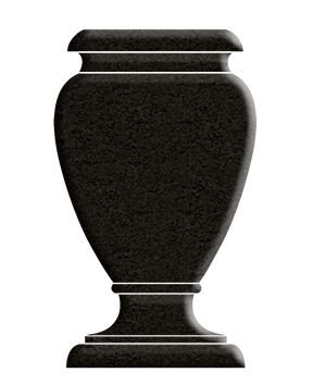 Turned-Vase-Eagle-Black